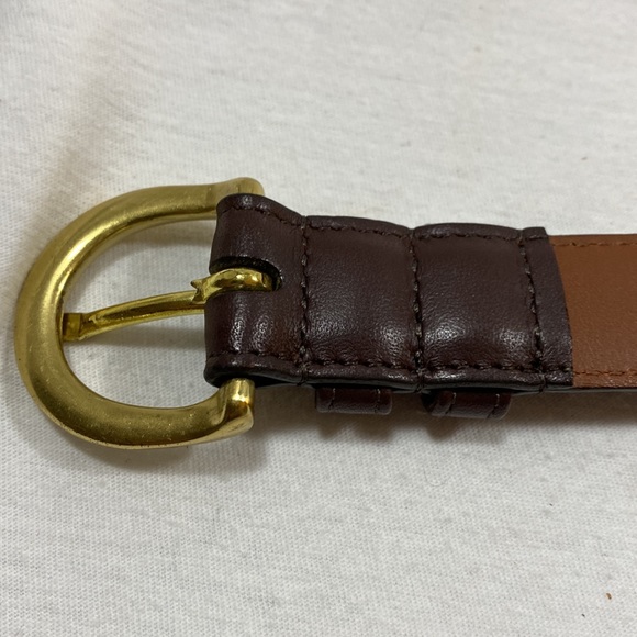 Coach brown leather belt - Picture 3 of 6
